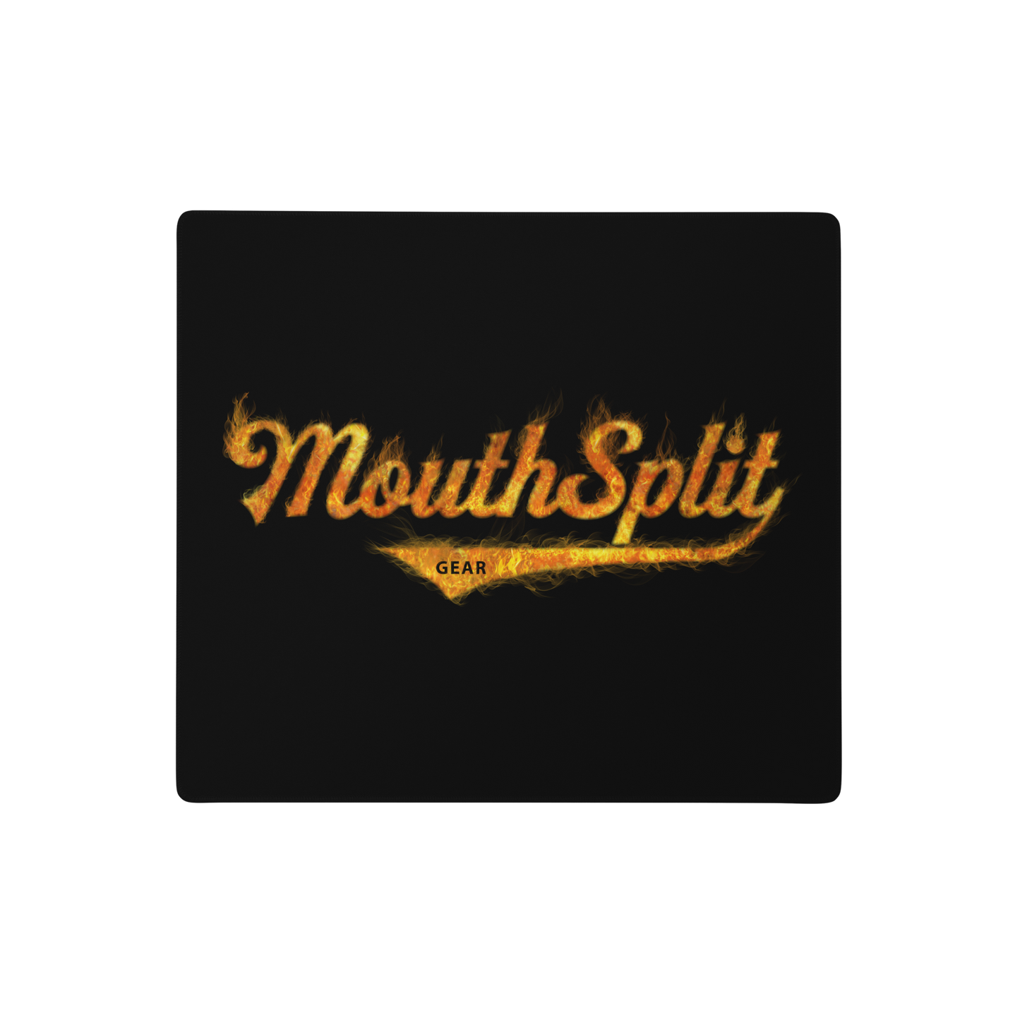MouthSplit Flames Gaming Mousepad