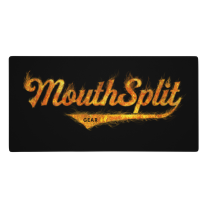 MouthSplit Flames Gaming Mousepad