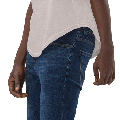 MS Script Curved Hem Tee