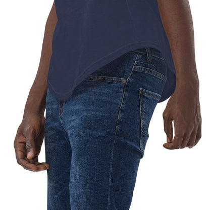 MS Script Curved Hem Tee