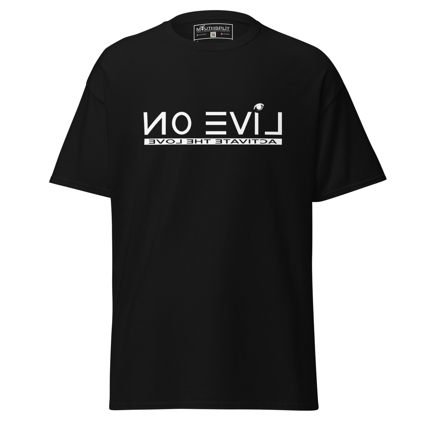 No Evil Live On Reflection Tee