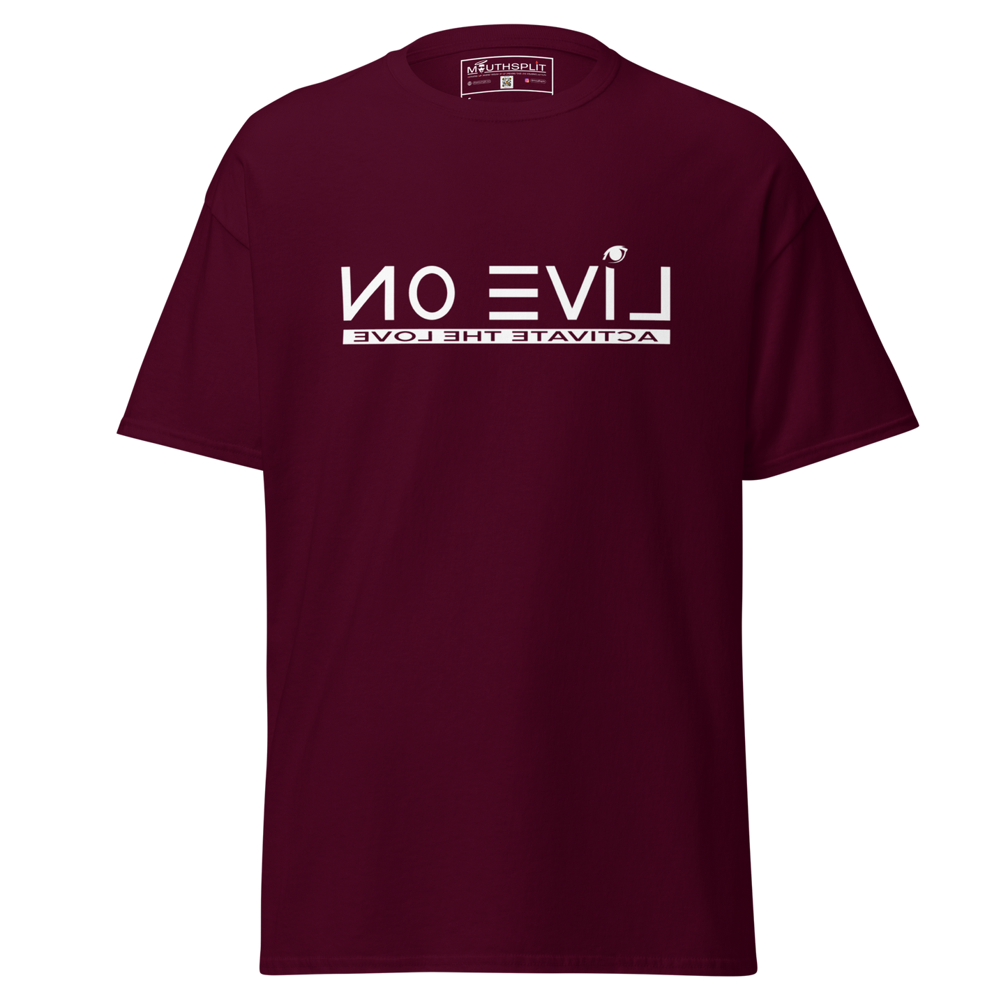 No Evil Live On Reflection Tee