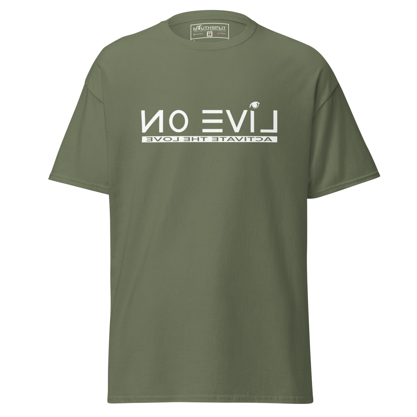 No Evil Live On Reflection Tee