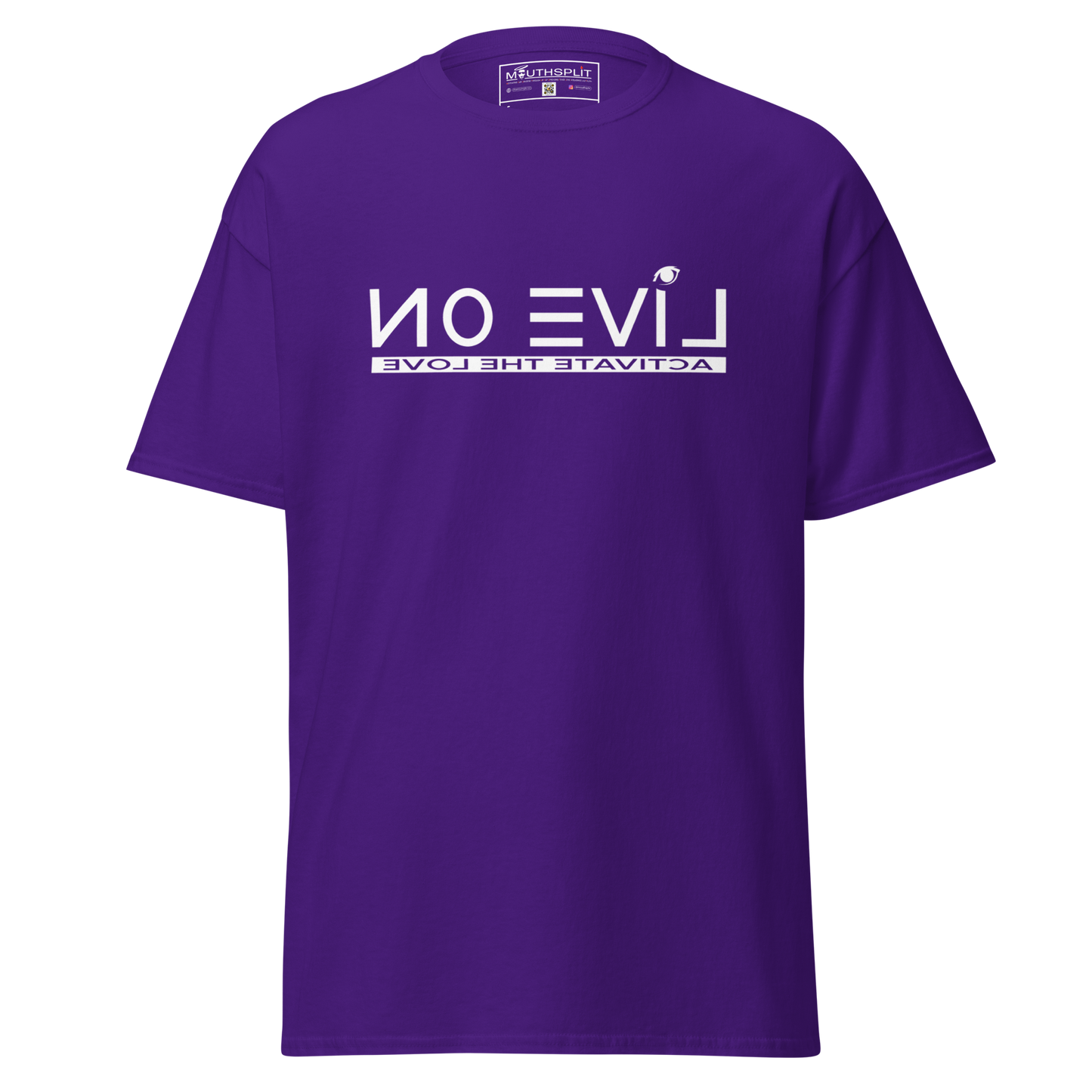 No Evil Live On Reflection Tee