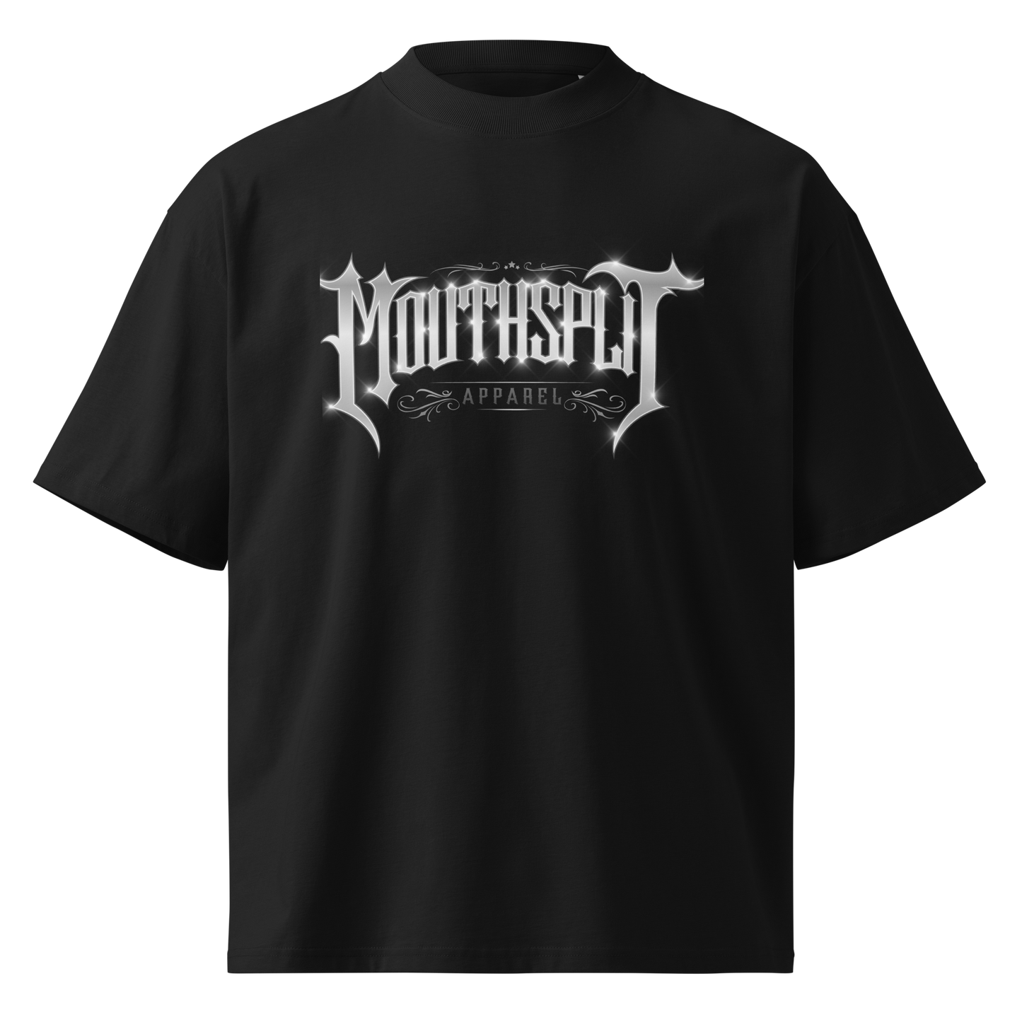 Rockstar Tee – Oversized High Neck Fit