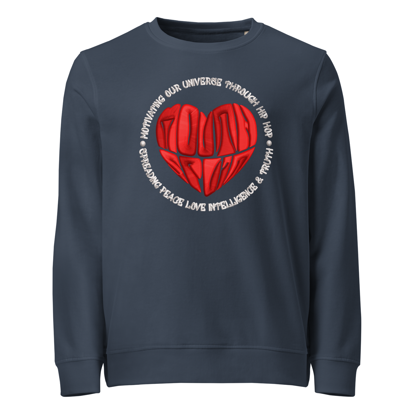 MouthSplit Heart Crewneck Sweatshirt