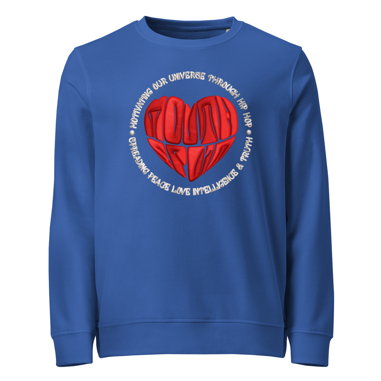 MouthSplit Heart Crewneck Sweatshirt
