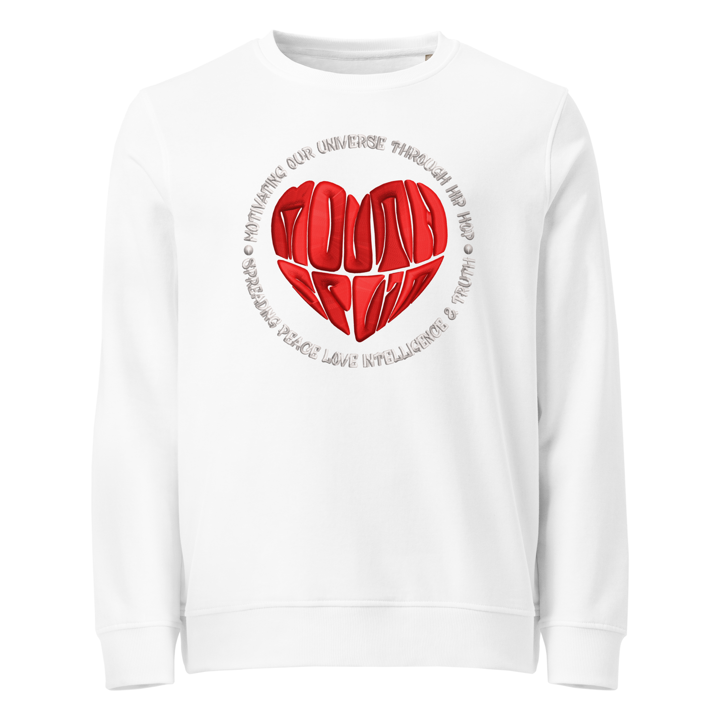 MouthSplit Heart Crewneck Sweatshirt