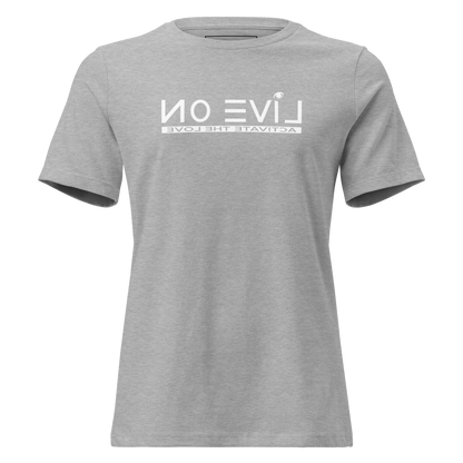 No Evil Live On Reflection Tee – Women's Cut