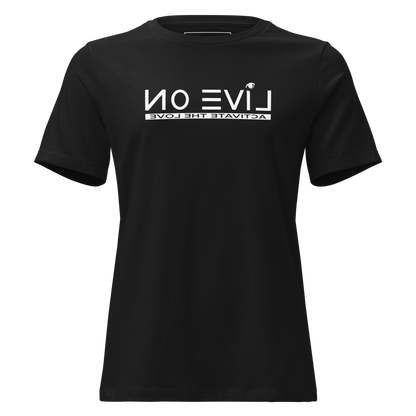No Evil Live On Reflection Tee – Women's Cut