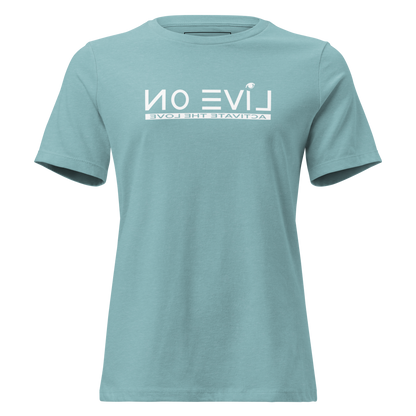 No Evil Live On Reflection Tee – Women's Cut