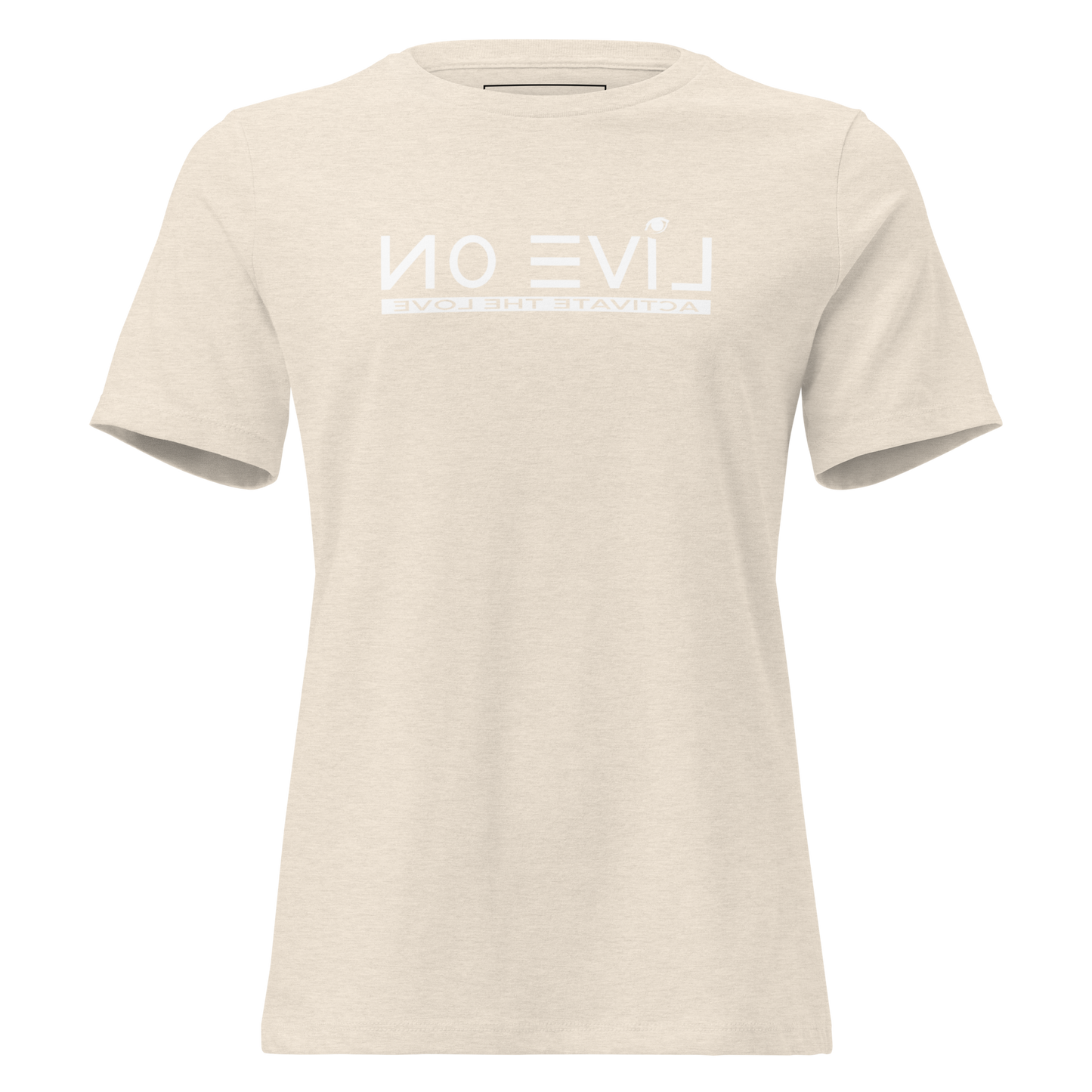 No Evil Live On Reflection Tee – Women's Cut