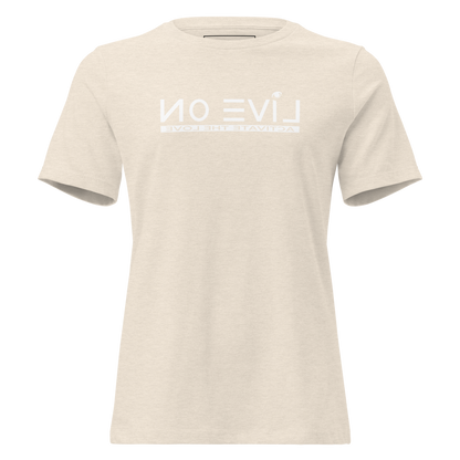 No Evil Live On Reflection Tee – Women's Cut