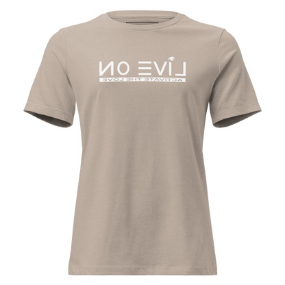 No Evil Live On Reflection Tee – Women's Cut