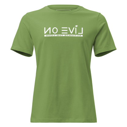 No Evil Live On Reflection Tee – Women's Cut