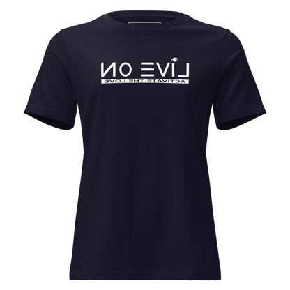 No Evil Live On Reflection Tee – Women's Cut