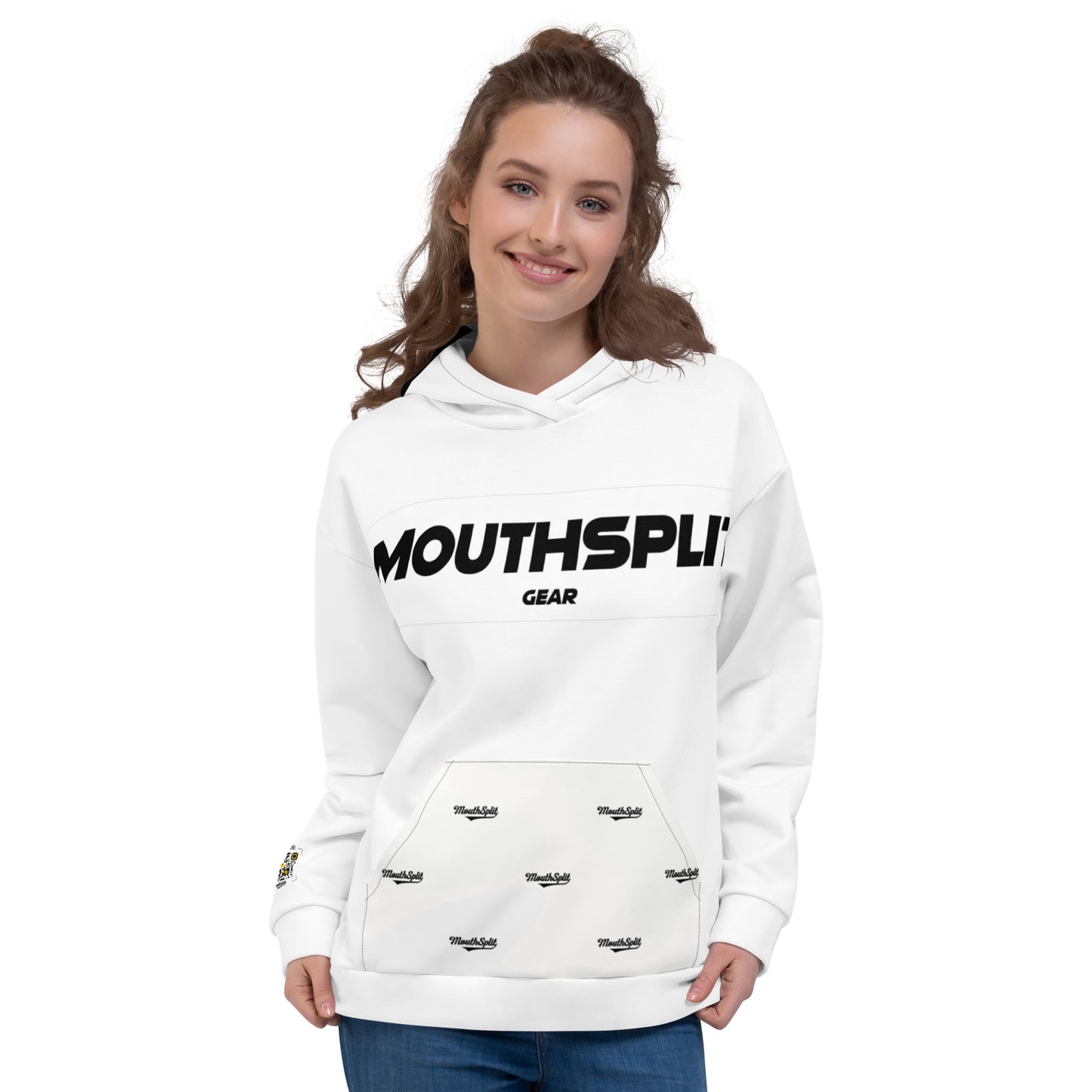 MouthSplit Block Tag Hoodie