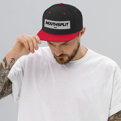 MouthSplit Gear Block Tag Snapback Hat