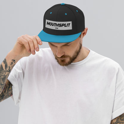 MouthSplit Gear Block Tag Snapback Hat