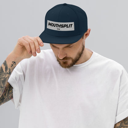 MouthSplit Gear Block Tag Snapback Hat