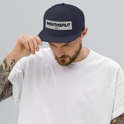 MouthSplit Gear Block Tag Snapback Hat