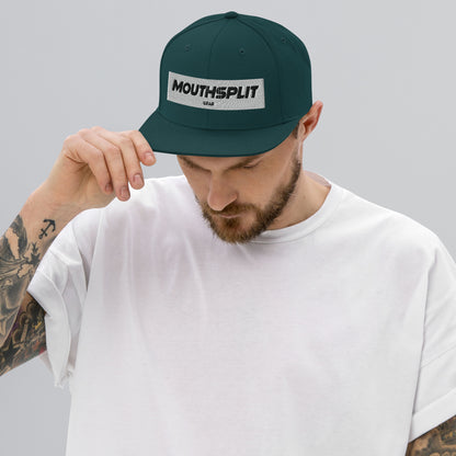 MouthSplit Gear Block Tag Snapback Hat