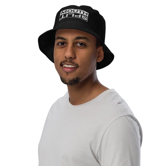 MouthSplit Flip Logo Bucket Hat