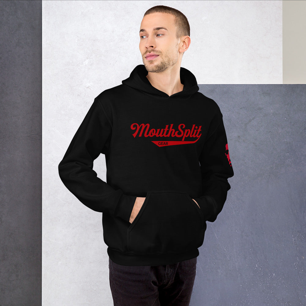 MouthSplit Cursive Hoodie