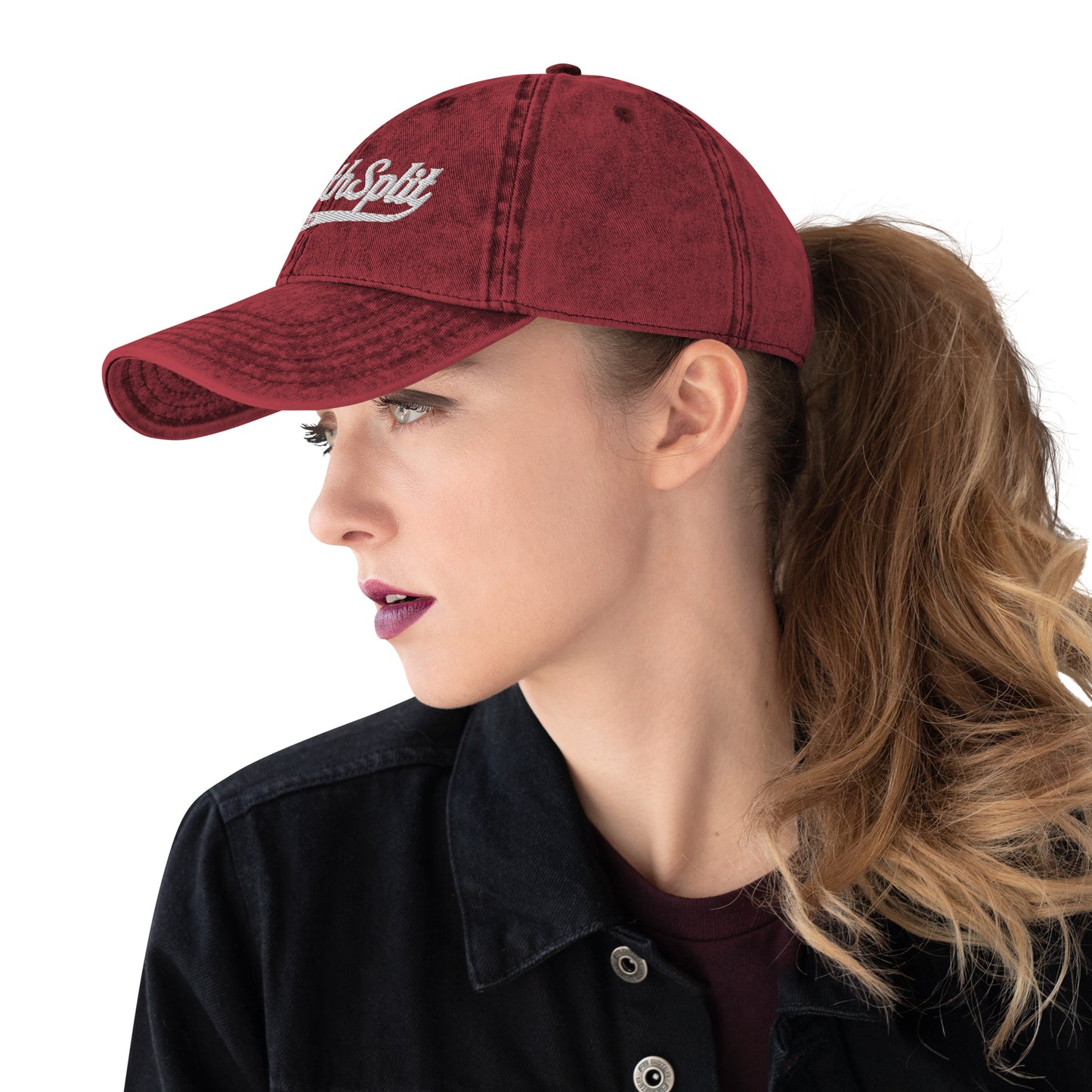 MouthSplit  Vintage Wash Dad Hat